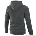 MISYAA Hoodies for Men Long Sleeve Pocket Hooded Sweatshirt Breathable Activewear Sport Outwear Muscle Shirt Mens Tops Dark Gray B07NCY9DQ3
